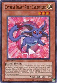 Crystal Beast Ruby Carbuncle [LCGX-EN155] Common | Shuffle n Cut Hobbies & Games
