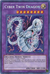 Cyber Twin Dragon [LCGX-EN180] Secret Rare | Shuffle n Cut Hobbies & Games
