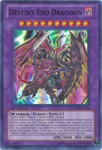 Destiny End Dragoon [LCGX-EN140] Super Rare | Shuffle n Cut Hobbies & Games