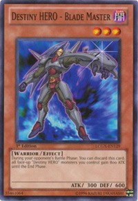 Destiny HERO - Blade Master [LCGX-EN129] Common | Shuffle n Cut Hobbies & Games