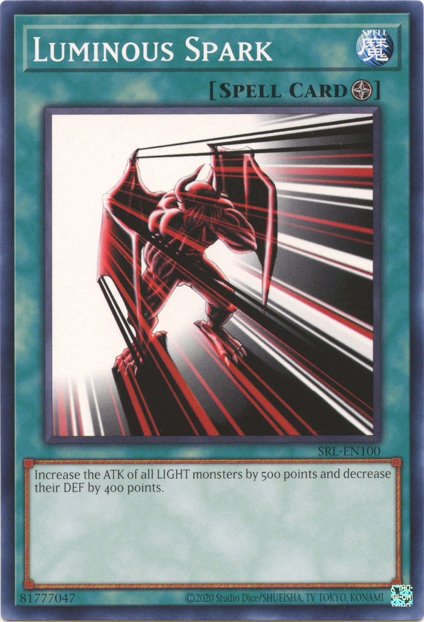 Luminous Spark (25th Anniversary) [SRL-EN100] Common | Shuffle n Cut Hobbies & Games