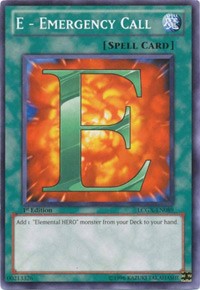 E - Emergency Call [LCGX-EN089] Common | Shuffle n Cut Hobbies & Games