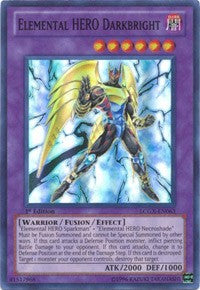 Elemental HERO Darkbright [LCGX-EN063] Super Rare | Shuffle n Cut Hobbies & Games