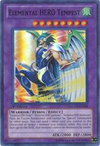 Elemental HERO Tempest [LCGX-EN048] Super Rare | Shuffle n Cut Hobbies & Games