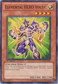 Elemental HERO Voltic [LCGX-EN039] Common | Shuffle n Cut Hobbies & Games