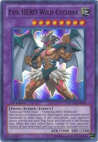Evil HERO Wild Cyclone [LCGX-EN070] Super Rare | Shuffle n Cut Hobbies & Games