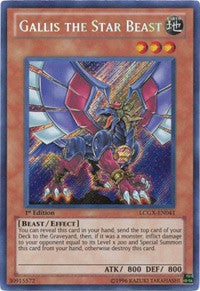Gallis the Star Beast [LCGX-EN041] Secret Rare | Shuffle n Cut Hobbies & Games