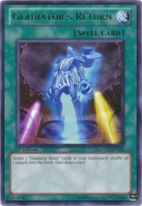 Gladiator's Return [LCGX-EN255] Rare | Shuffle n Cut Hobbies & Games