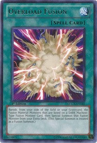 Overload Fusion [LCGX-EN185] Rare | Shuffle n Cut Hobbies & Games