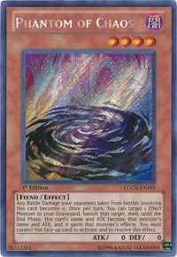 Phantom of Chaos [LCGX-EN193] Secret Rare | Shuffle n Cut Hobbies & Games