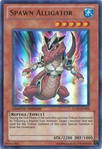 Spawn Alligator [LC02-EN009] Ultra Rare | Shuffle n Cut Hobbies & Games