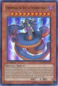 Vennominaga the Deity of Poisonous Snakes [LCGX-EN191] Ultra Rare | Shuffle n Cut Hobbies & Games