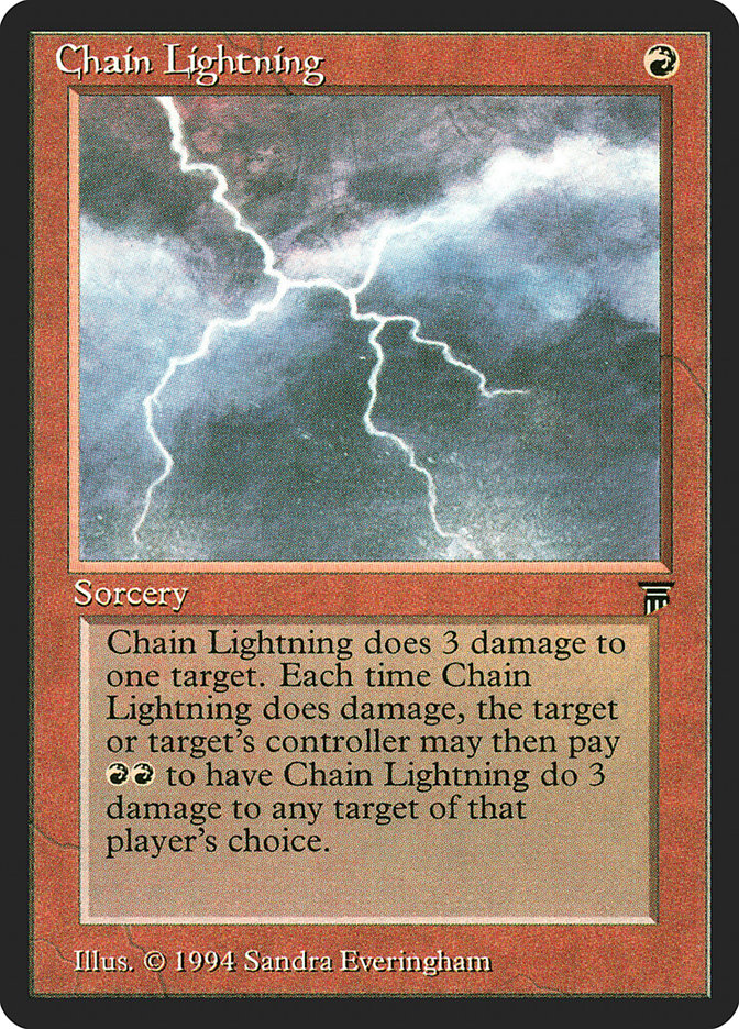 Chain Lightning [Legends] | Shuffle n Cut Hobbies & Games
