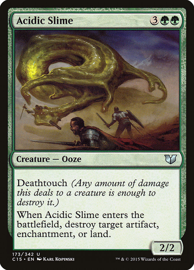 Acidic Slime [Commander 2015] | Shuffle n Cut Hobbies & Games