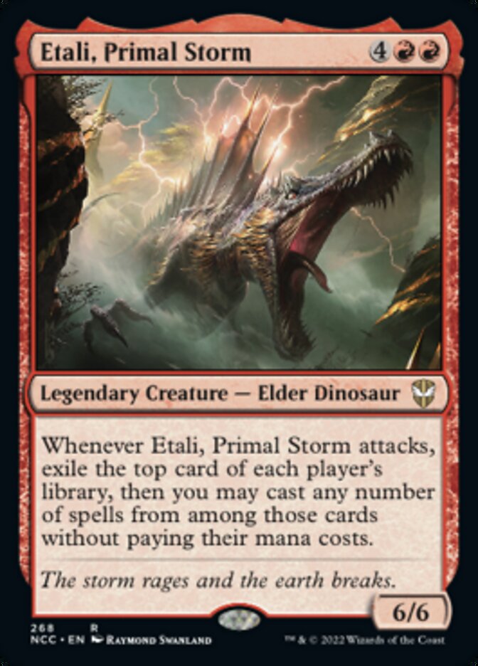 Etali, Primal Storm [Streets of New Capenna Commander] | Shuffle n Cut Hobbies & Games