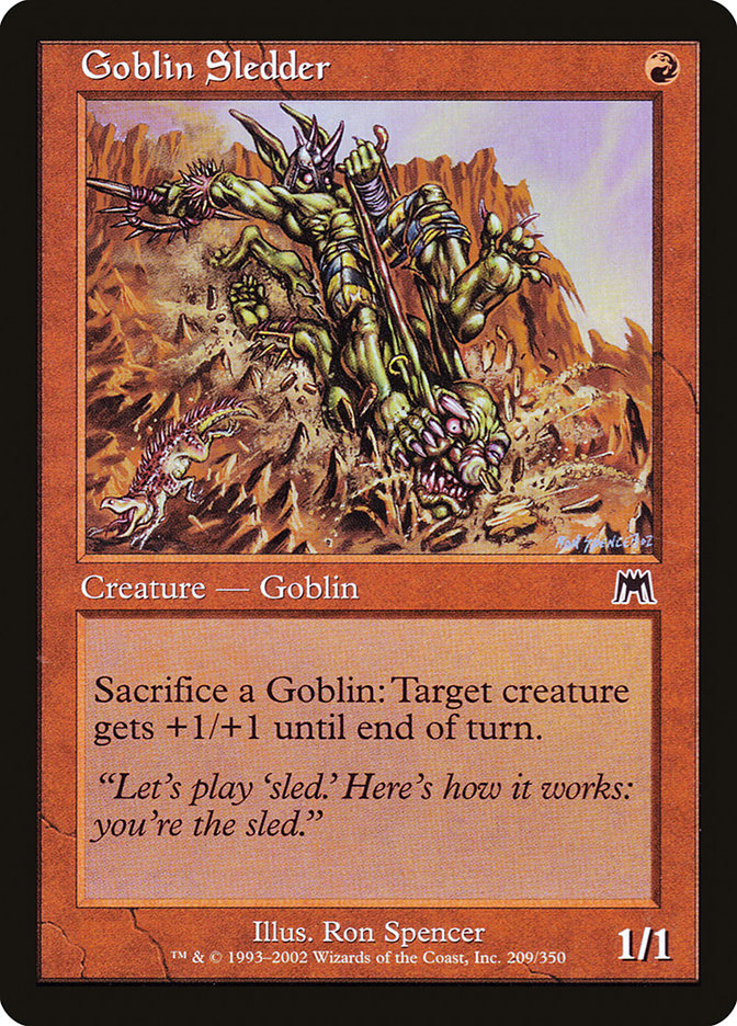 Goblin Sledder [Onslaught] | Shuffle n Cut Hobbies & Games