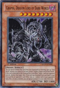 Grapha, Dragon Lord of Dark World [SDGU-EN001] Ultra Rare | Shuffle n Cut Hobbies & Games