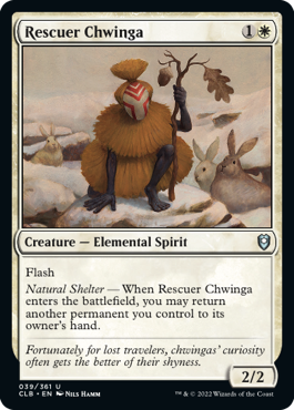 Rescuer Chwinga [Commander Legends: Battle for Baldur's Gate] | Shuffle n Cut Hobbies & Games