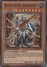 Beast King Barbaros [CT08-EN005] Super Rare | Shuffle n Cut Hobbies & Games