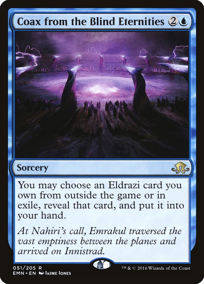 Coax from the Blind Eternities [Eldritch Moon] | Shuffle n Cut Hobbies & Games