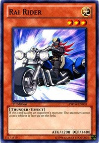 Rai Rider [PHSW-EN003] Common | Shuffle n Cut Hobbies & Games