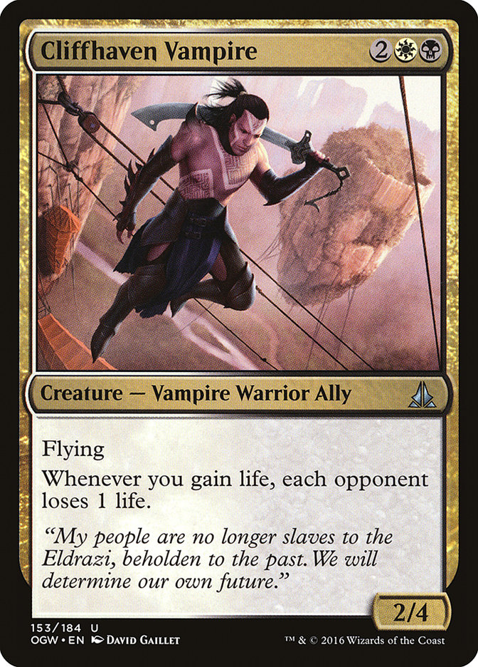 Cliffhaven Vampire [Oath of the Gatewatch] | Shuffle n Cut Hobbies & Games
