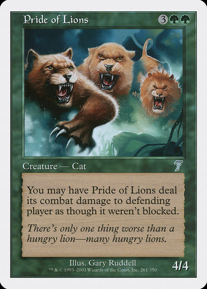 Pride of Lions [Seventh Edition] | Shuffle n Cut Hobbies & Games