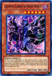 Latinum, Exarch of Dark World [PHSW-EN085] Ultra Rare | Shuffle n Cut Hobbies & Games
