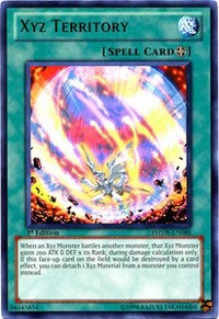 Xyz Territory [PHSW-EN088] Rare | Shuffle n Cut Hobbies & Games