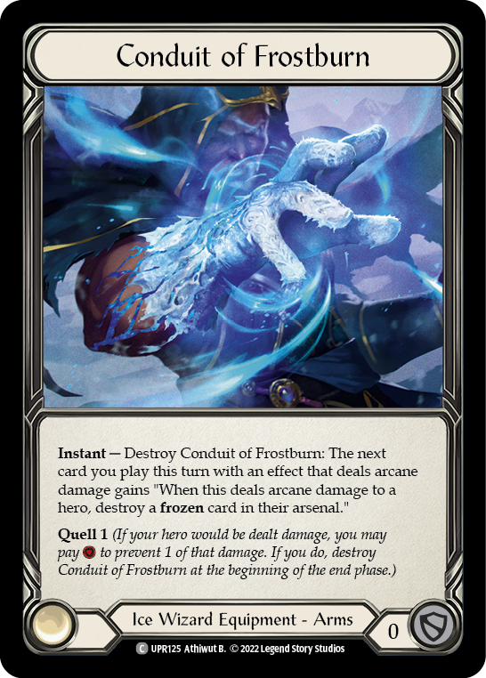 Conduit of Frostburn [UPR125] (Uprising)  Cold Foil | Shuffle n Cut Hobbies & Games