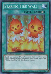 Searing Fire Wall [HA05-EN027] Super Rare | Shuffle n Cut Hobbies & Games