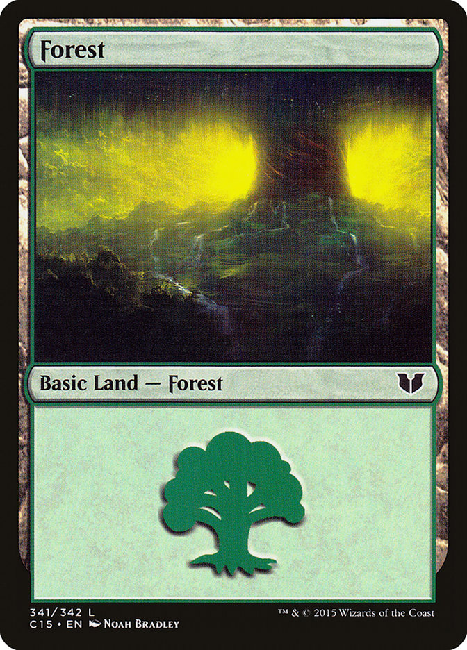 Forest (341) [Commander 2015] | Shuffle n Cut Hobbies & Games