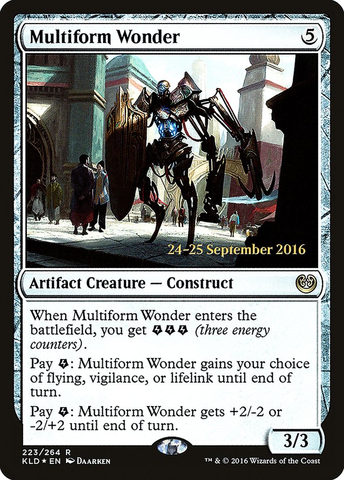 Multiform Wonder [Kaladesh Prerelease Promos] | Shuffle n Cut Hobbies & Games