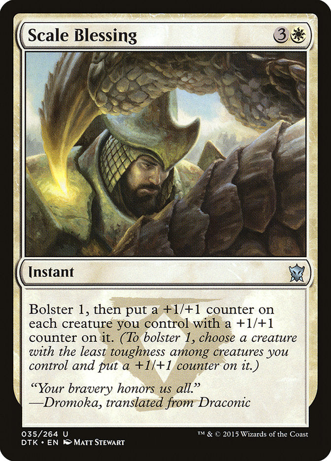 Scale Blessing [Dragons of Tarkir] | Shuffle n Cut Hobbies & Games
