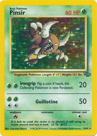 Pinsir (9/64) [Jungle Unlimited] | Shuffle n Cut Hobbies & Games