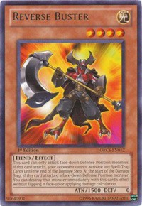 Reverse Buster [ORCS-EN012] Rare | Shuffle n Cut Hobbies & Games