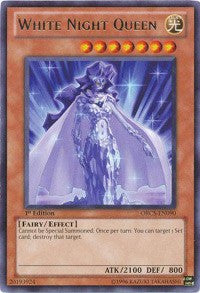 White Night Queen [ORCS-EN090] Rare | Shuffle n Cut Hobbies & Games