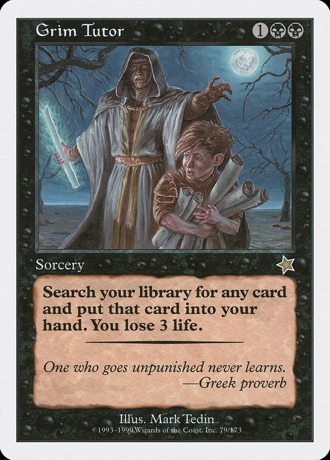 Grim Tutor [Starter 1999] | Shuffle n Cut Hobbies & Games