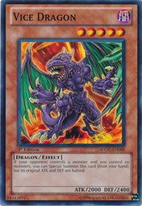 Vice Dragon [SDDC-EN009] Common | Shuffle n Cut Hobbies & Games