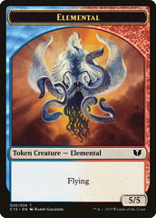 Drake // Elemental (020) Double-Sided Token [Commander 2015 Tokens] | Shuffle n Cut Hobbies & Games