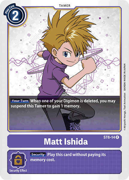 Matt Ishida [ST6-14] [Starter Deck: Venomous Violet] | Shuffle n Cut Hobbies & Games