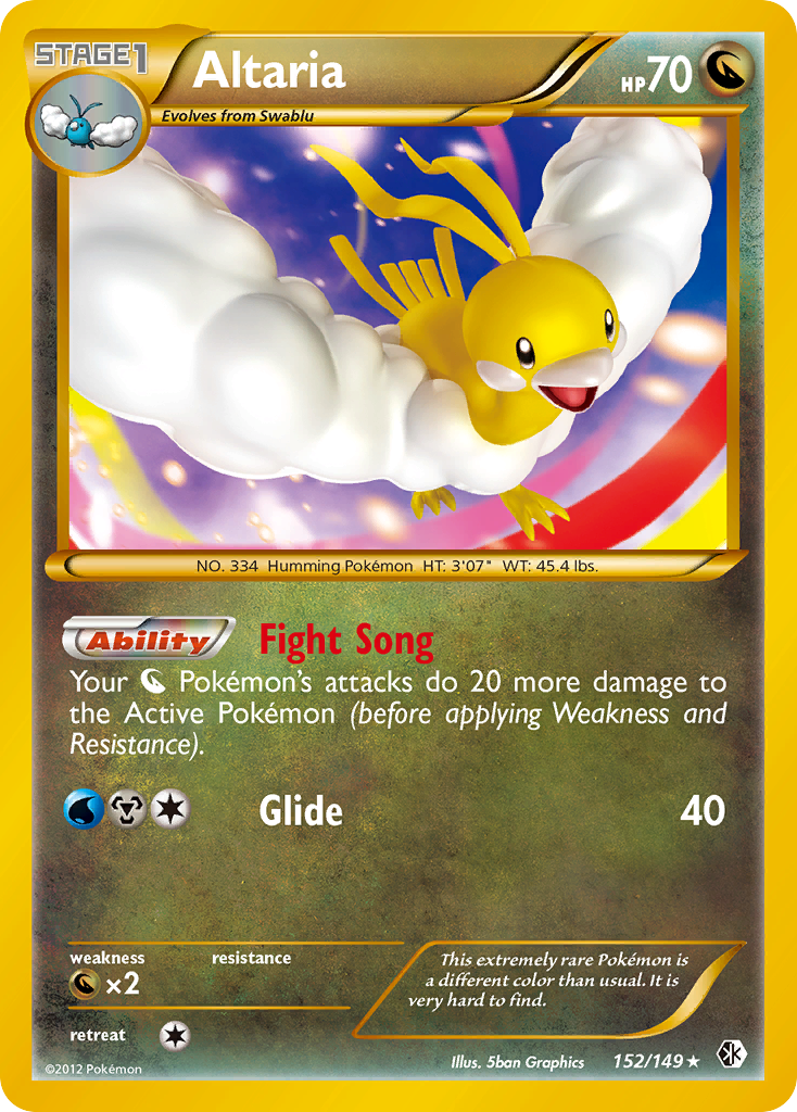 Altaria (152/149) [Black & White: Boundaries Crossed] | Shuffle n Cut Hobbies & Games