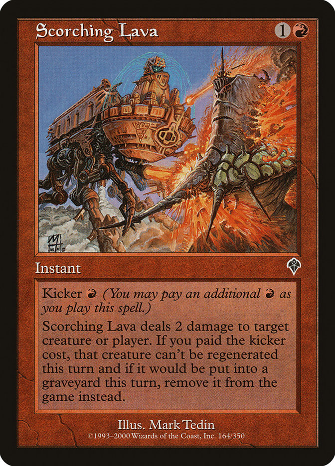 Scorching Lava [Invasion] | Shuffle n Cut Hobbies & Games