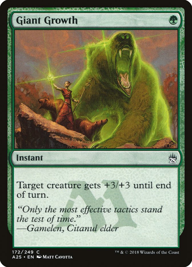 Giant Growth [Masters 25] | Shuffle n Cut Hobbies & Games