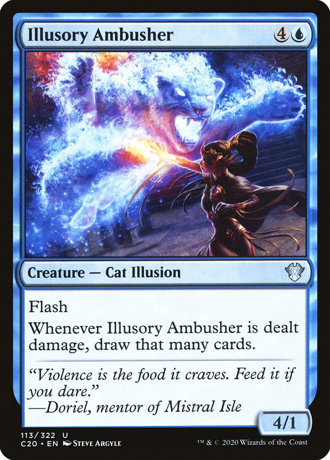 Illusory Ambusher [Commander 2020] | Shuffle n Cut Hobbies & Games