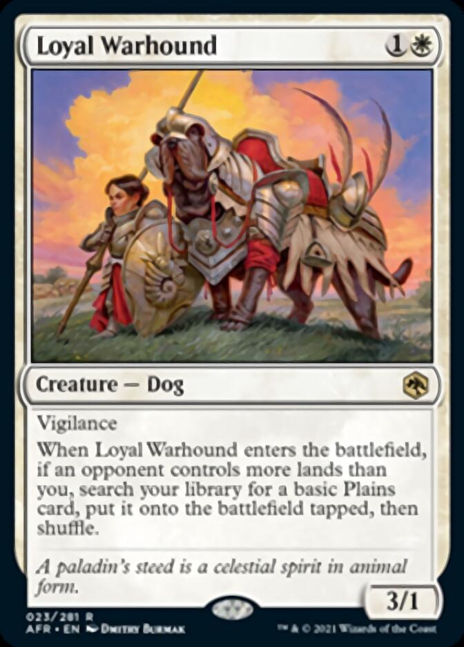 Loyal Warhound [Dungeons & Dragons: Adventures in the Forgotten Realms] | Shuffle n Cut Hobbies & Games