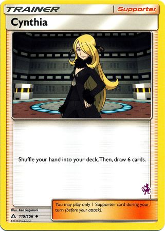 Cynthia (119/156) (Mewtwo Deck) [Battle Academy 2020] | Shuffle n Cut Hobbies & Games