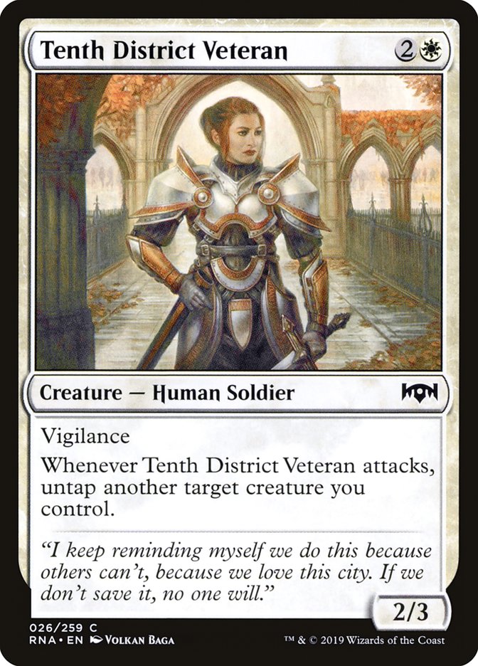 Tenth District Veteran [Ravnica Allegiance] | Shuffle n Cut Hobbies & Games
