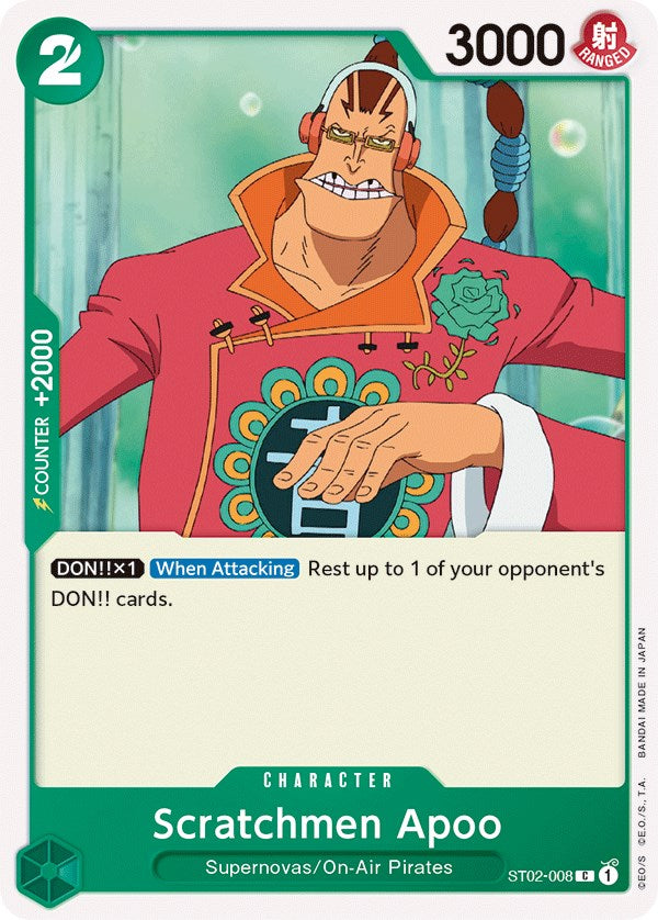 Scratchmen Apoo [Starter Deck: Worst Generation] | Shuffle n Cut Hobbies & Games