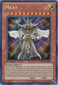 Ma'at [PRC1-EN017] Secret Rare | Shuffle n Cut Hobbies & Games